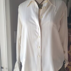 100% Silk Button down shirt RLL